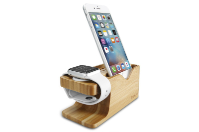 Spigen Stand S370 dockingstation voor mobiel apparaat Smartwatch/Smartphone Hout