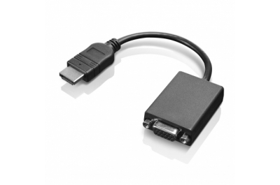 Lenovo HDMI / VGA 0,2 m Zwart
