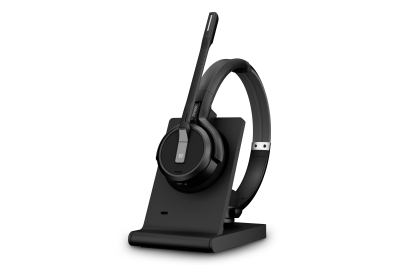 EPOS IMPACT 5000 Go Headset Draadloos oorhaak, Hoofdband, Neckband Kantoor/callcenter Zwart