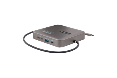 StarTech.com USB-C Multiport Adapter, Dual HDMI Video, 4K 60Hz, 2-Port USB-A/USB-C 10Gbps Hub, 100W PD, GbE, 56cm Kabel, Travel Dock, Docking Station