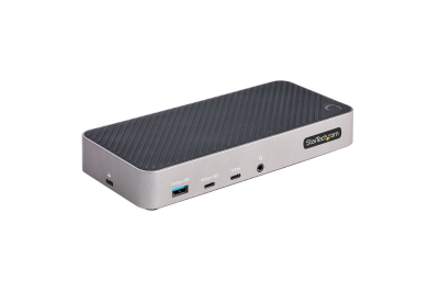 StarTech.com USB-C Triple Monitor Docking Station - HDMI/DP Triple 4k USB-C Dock - 5x USB Hub - GbE - 100W PD - Universeel Multi Monitor Docking Station - Thunderbolt 3/4 Compatibel