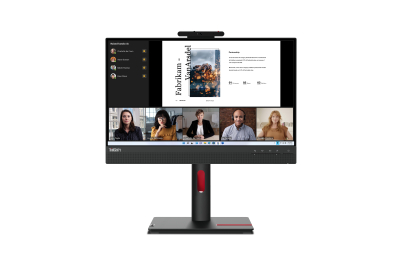 Lenovo ThinkCentre Tiny-In-One 22 Gen 5 LED display 54,6 cm (21.5") 1920 x 1080 Pixels Full HD Zwart