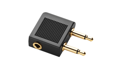 Jabra 14101-43 tussenstuk voor kabels 2x 3.5 mm 3,5 mm Zwart