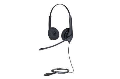 Jabra Biz 1500 Headset Bedraad Hoofdband Kantoor/callcenter Bluetooth Zwart