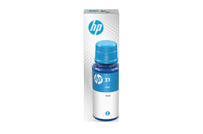 HP 31 originele cyaan inktfles, 70 ml