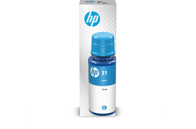 HP 31 originele cyaan inktfles, 70 ml