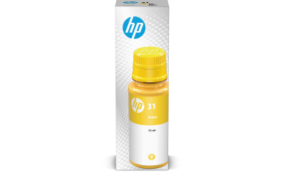 HP 31 70-ml Yellow Original Ink Bottle Origineel