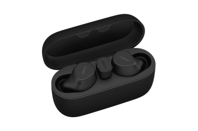 Jabra Evolve2 Buds Headset True Wireless Stereo (TWS) In-ear Oproepen/muziek Bluetooth Zwart
