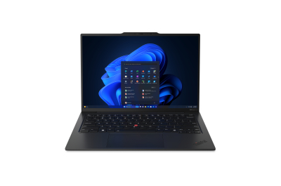 Lenovo ThinkPad X1 Carbon Gen 12 Intel Core Ultra 7 155U Laptop 35,6 cm (14") WUXGA 16 GB LPDDR5x-SDRAM 512 GB SSD Wi-Fi 6E (802.11ax) Windows 11 Pro Zwitsers Zwart