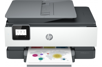 HP OfficeJet Imprimante Tout-en-un HP 8014e, Couleur, Imprimante pour Domicile, Impression, copie, numérisation, HP+; Éligibilité HP Instant Ink; Chargeur automatique de documents; Impression recto-verso