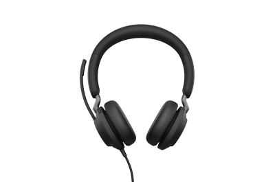 Jabra Evolve2 40 Headset Bedraad Hoofdband Kantoor/callcenter USB Type-C Bluetooth Zwart