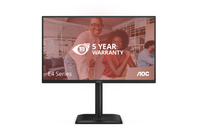 AOC 24E4U computer monitor 60,5 cm (23.8") 1920 x 1080 Pixels Full HD LED Zwart