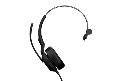 Jabra Evolve2 50 Headset Bedraad Hoofdband Kantoor/callcenter USB Type-C / USB Type-A Zwart
