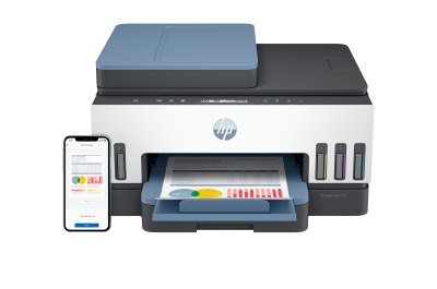 HP Smart Tank 7306 Draadloos All-in-One Kleur Printer, Dubbelzijdig printen; Kopieerapparaat, Scanner