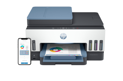 HP Smart Tank 7606 Draadloos All-in-One Kleur Printer, Dubbelzijdig printen; Kopieerapparaat, Scanner