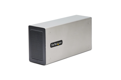 StarTech.com Thunderbolt 3 PCIe Box, Externe Behuizing met Twee PCI Express Slots, PCIe Expansion Chassis voor Laptops/Desktops/All-In-Ones, 8K/4K Output Via TB3/DP 1.4 Poorten, Voor Video Capture/Glasvezel/Ethernet Kaarten