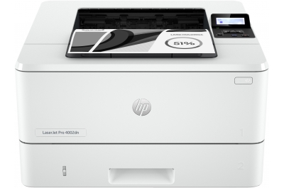 HP LaserJet Pro Imprimante 4002dn, Noir et blanc, Imprimante pour Petites/moyennes entreprises, Imprimer, Impression recto-verso; Vitesses de première page imprimée; Éco-énergétique; Taille compacte; Sécurité renforcée