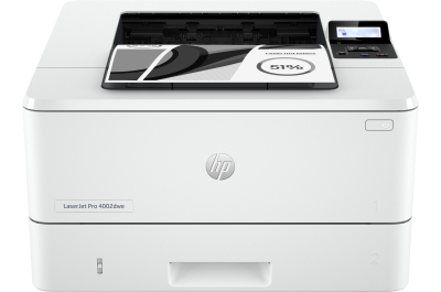 HP LaserJet Pro Imprimante HP 4002dwe, Noir et blanc, Imprimante pour Petites/moyennes entreprises, Imprimer, Sans fil; HP+; Éligibilité HP Instant Ink; Imprimer depuis un téléphone ou une tablette