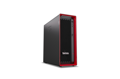 Lenovo ThinkStation P5 Intel® Xeon® W w3-2425 32 GB DDR5-SDRAM 1 TB SSD Windows 11 Pro for Workstations Tower Workstation Zwart, Rood