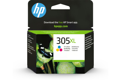 HP 305XL originele high-capacity drie-kleuren inktcartridge