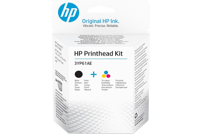 HP 3YP61AE zwart/drie-kleuren GT printkoppenset