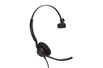 Jabra ENGAGE 40 Headset Bedraad Hoofdband Kantoor/callcenter USB Type-C / USB Type-A Zwart