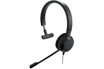 Jabra Evolve 20 Headset Bedraad Hoofdband Kantoor/callcenter USB Type-A Zwart