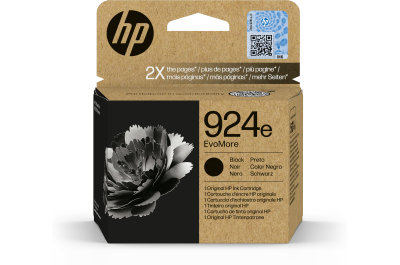 HP 924e EvoMore originele zwarte inktcartridge