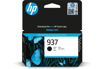 HP 937 originele zwarte inktcartridge