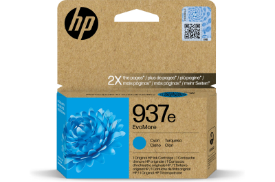 HP 937e EvoMore originele cyaan inktcartridge