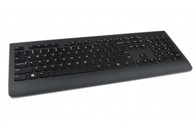 Lenovo 4X30H56844 toetsenbord RF Draadloos Belgisch, Frans Zwart