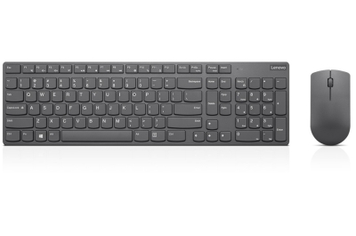 Lenovo 4X30T25785 toetsenbord Inclusief muis RF Draadloos QWERTY Amerikaans Engels Grijs