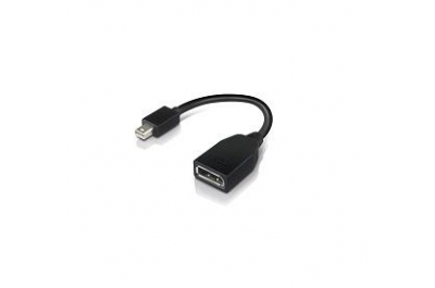 Lenovo 4X90L13971 DisplayPort kabel Mini DisplayPort Zwart