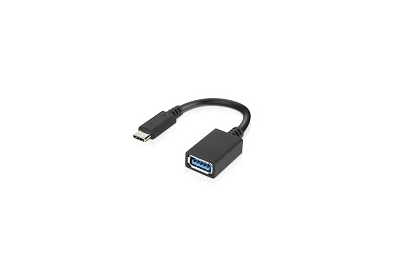 Lenovo 4X90Q59481 câble USB 0,14 m USB 3.2 Gen 1 (3.1 Gen 1) USB C USB A Noir
