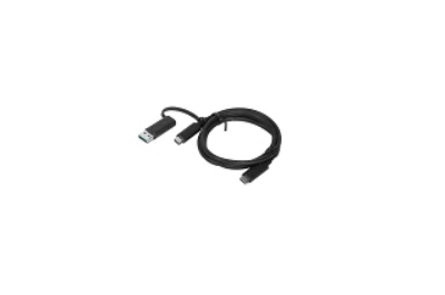 Lenovo 4X90U90618 USB cable 1 m USB 3.2 Gen 1 (3.1 Gen 1) USB A/USB C USB C Black