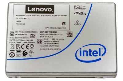 Lenovo 4XB7A17145 internal solid state drive U.2 1,92 TB PCI Express 4.0 TLC 3D NAND NVMe