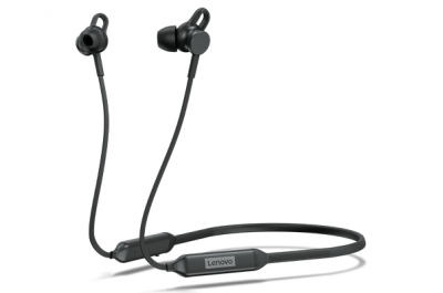 Lenovo 4XD1B65028 hoofdtelefoon/headset Bedraad en draadloos In-ear Oproepen/muziek Micro-USB Bluetooth Zwart