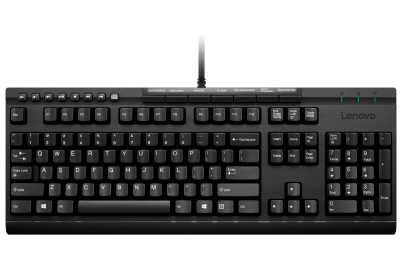 Lenovo Enhanced Performance USB Gen II keyboard AZERTY French Black