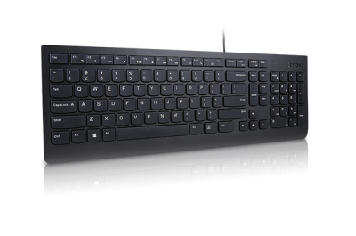 Lenovo Essential toetsenbord Universeel USB Belgisch, Brits Engels Zwart