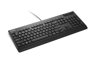 Lenovo Smartcard Wired keyboard II toetsenbord Thuis/Werk USB Amerikaans Engels Zwart