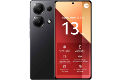 Xiaomi Redmi Note 13 Pro 16,9 cm (6.67") Hybride Dual SIM Android 13 4G USB Type-C 8 GB 256 GB 5000 mAh Zwart