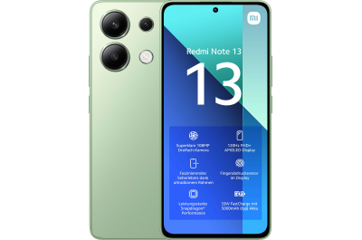 Xiaomi Redmi Note 13 16,9 cm (6.67") Hybride Dual SIM Android 13 4G USB Type-C 6 GB 128 GB 5000 mAh Groen, Muntkleur