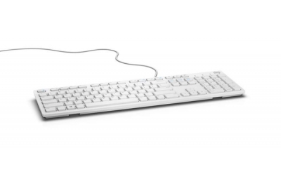 DELL KB216 clavier USB QWERTY Anglais Blanc