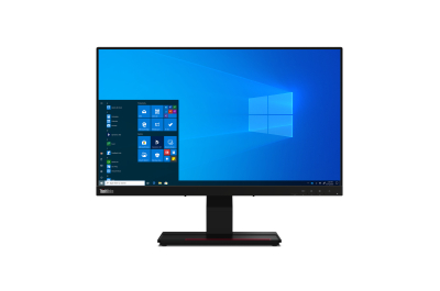 Lenovo ThinkVision T24t-20 LED display 60,5 cm (23.8") 1920 x 1080 Pixels Full HD Touchscreen Capacitief Zwart