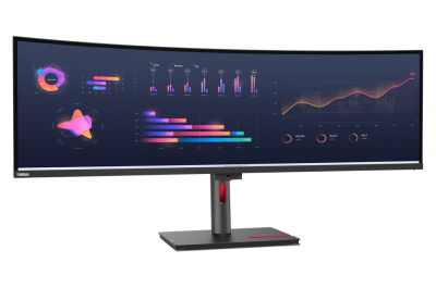 Lenovo ThinkVision P49w-30 LED display 124,5 cm (49") 5120 x 1440 Pixels DQHD Zwart