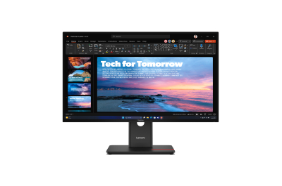Lenovo ThinkVision T27QD-40 computer monitor 68,6 cm (27") 2560 x 1440 Pixels Quad HD LED Zwart