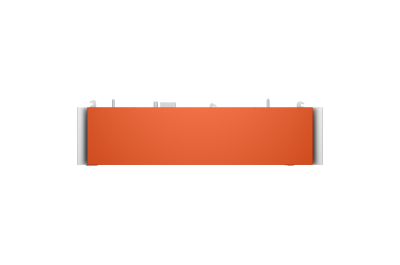 HP Color LaserJet Comet Red papierlade voor 550 vellen