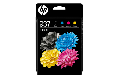HP 937 originele CMYK-inktcartridge 4 stuks
