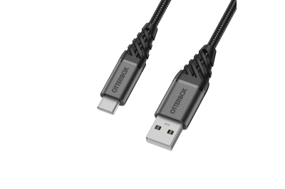 OtterBox Premium Cable USB AC 2M Black