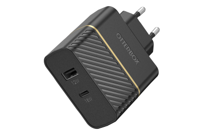 OtterBox EUWALLCHGR30W/USBC18WUSBA12WPDBLKPOLYBAG